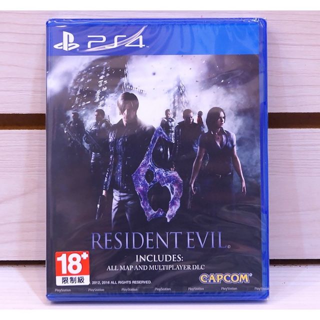 【PS4】惡靈古堡6 Resident Evil/Biohazard 6