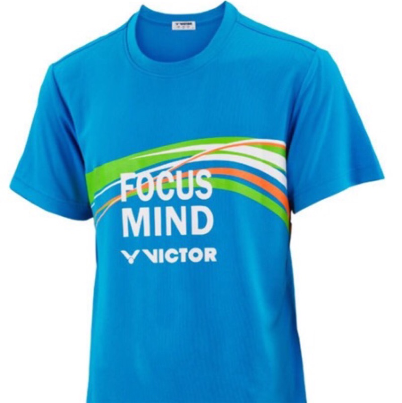 2XL (羽球世家）勝利 victor FOCUS MIND T-SHIRT 中性短袖T恤 羽球運動球衣