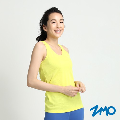 【ZMO】 女運動背心-黃色