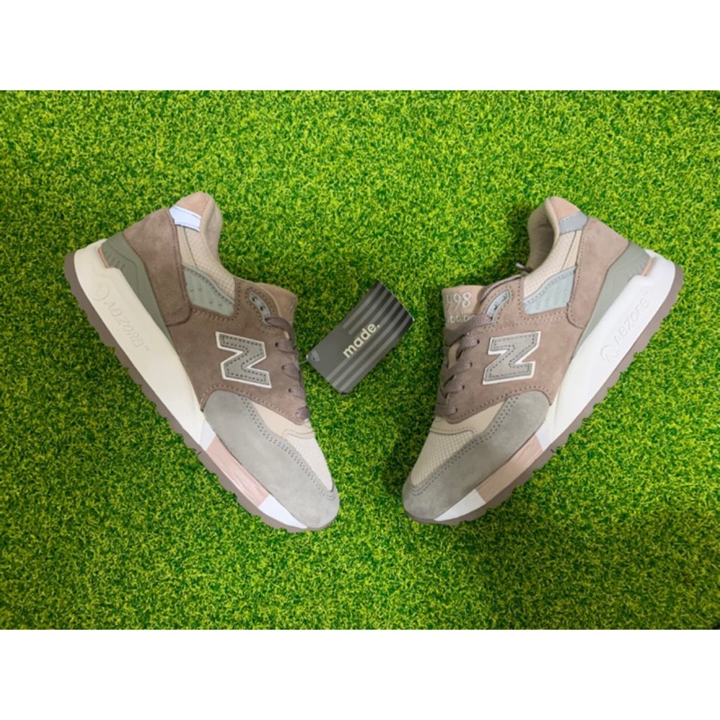  NEW BALANCE 998 粉 灰 可愛 復古 慢跑鞋 女鞋 美製鞋 W998AWA