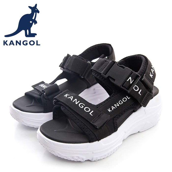 KANGOL 英國袋鼠 涼鞋 6022230220 黑色 女涼鞋