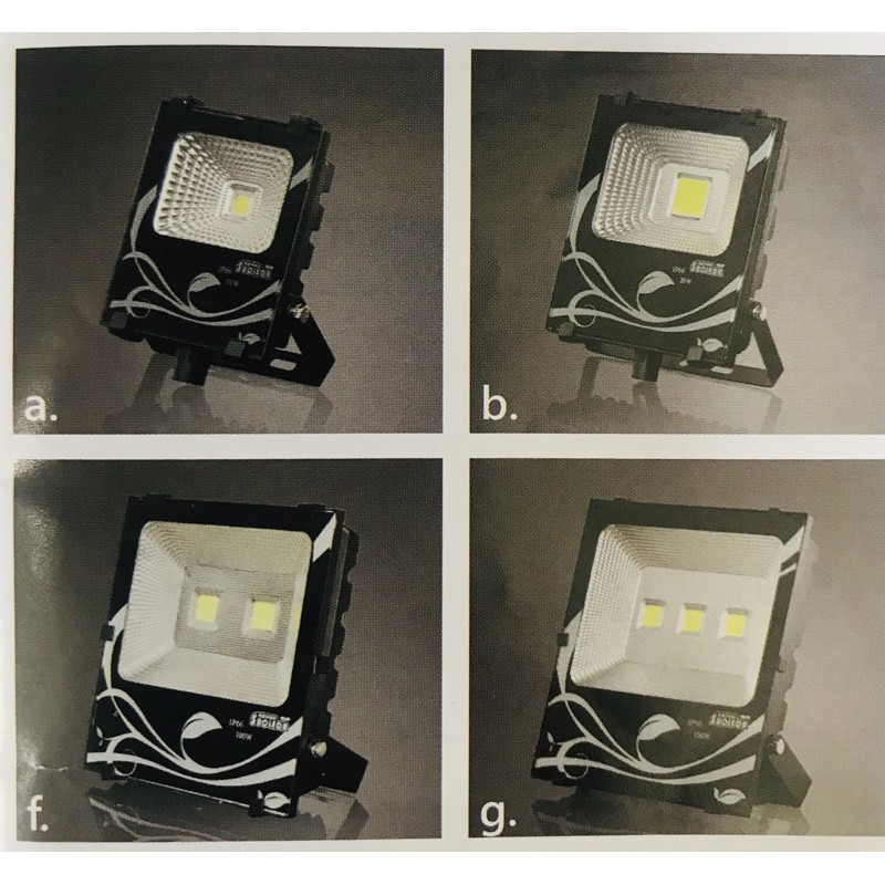 【燈飾林】投光燈 LED 戶外燈 防水防塵 投射燈 廣告燈 工作燈10W 20W 30W 50W 100W 150W