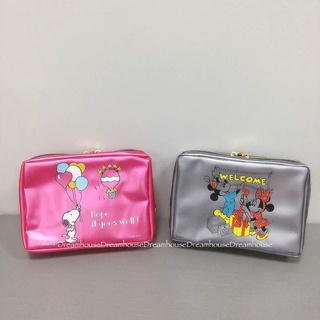 日本帶回 史努比 snoopy 米奇 米妮 分裝罐 乳液罐 盥洗用品 化妝包 旅行組
