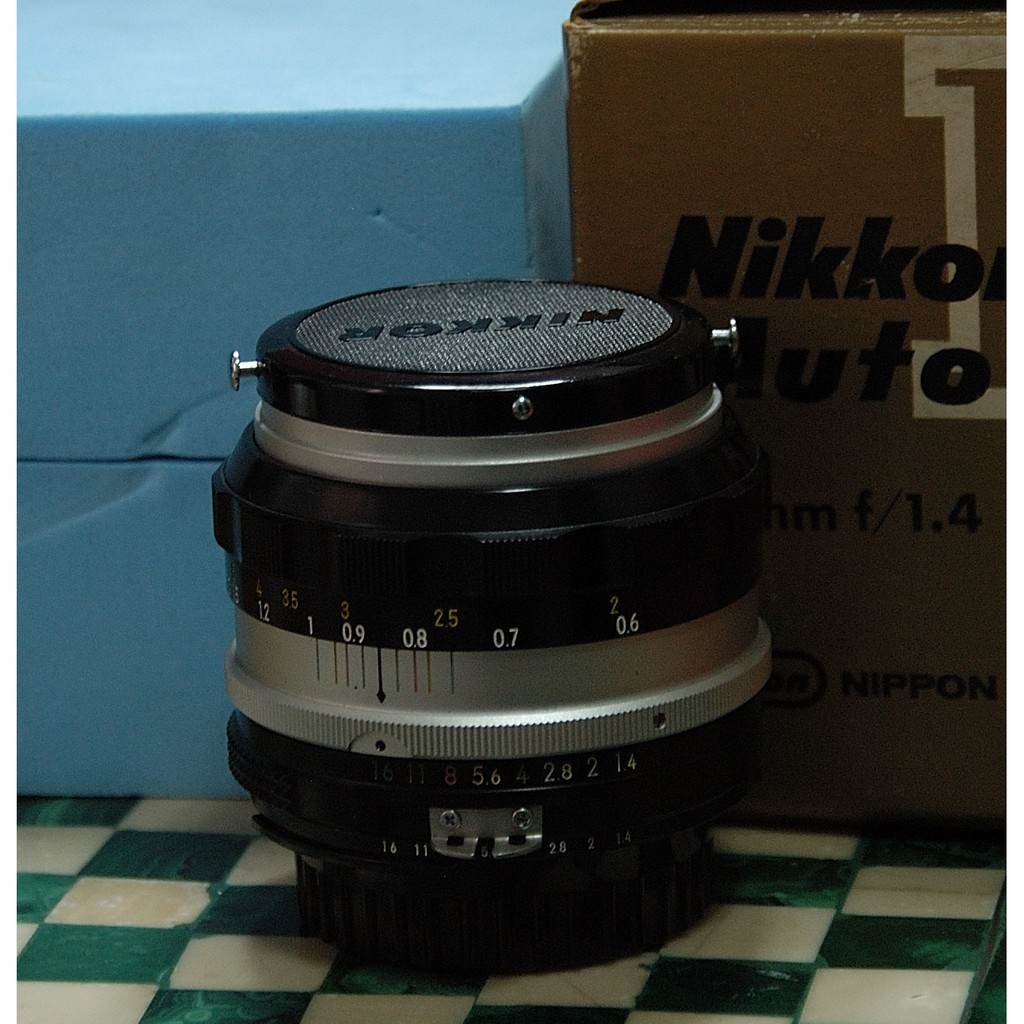 NIKON NIKKOR S Auto 50mm 1:1.4 手動鏡*AID接環*made in Japan* | 蝦皮購物