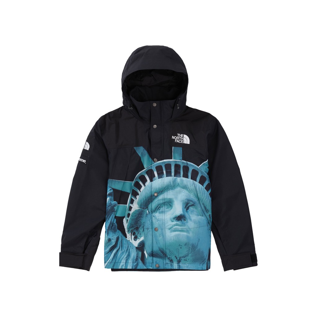 【Club Design】SUPREME X THE NORTH FACE 自由女神 風衣外套 聯名款-FW19J3