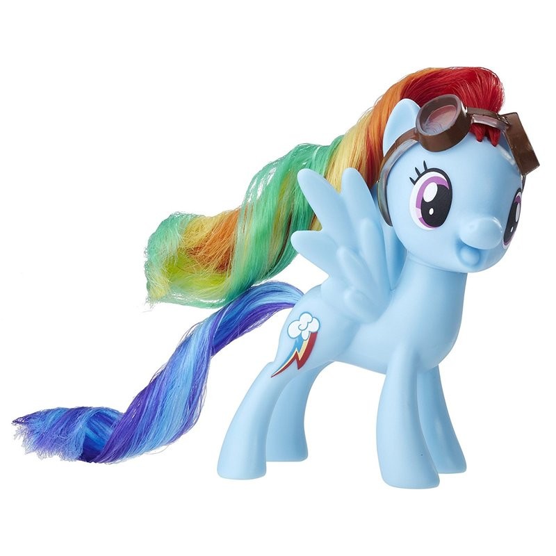 《JOJO模型玩具》《彩虹小馬 Rainbow Dash 藍 3吋 基本小馬 全新正版》現貨