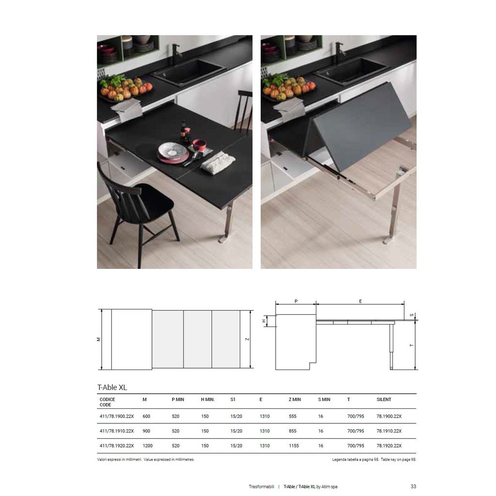ATIM T-ABLE XL 伸展桌五金組附支撐腳| 蝦皮購物