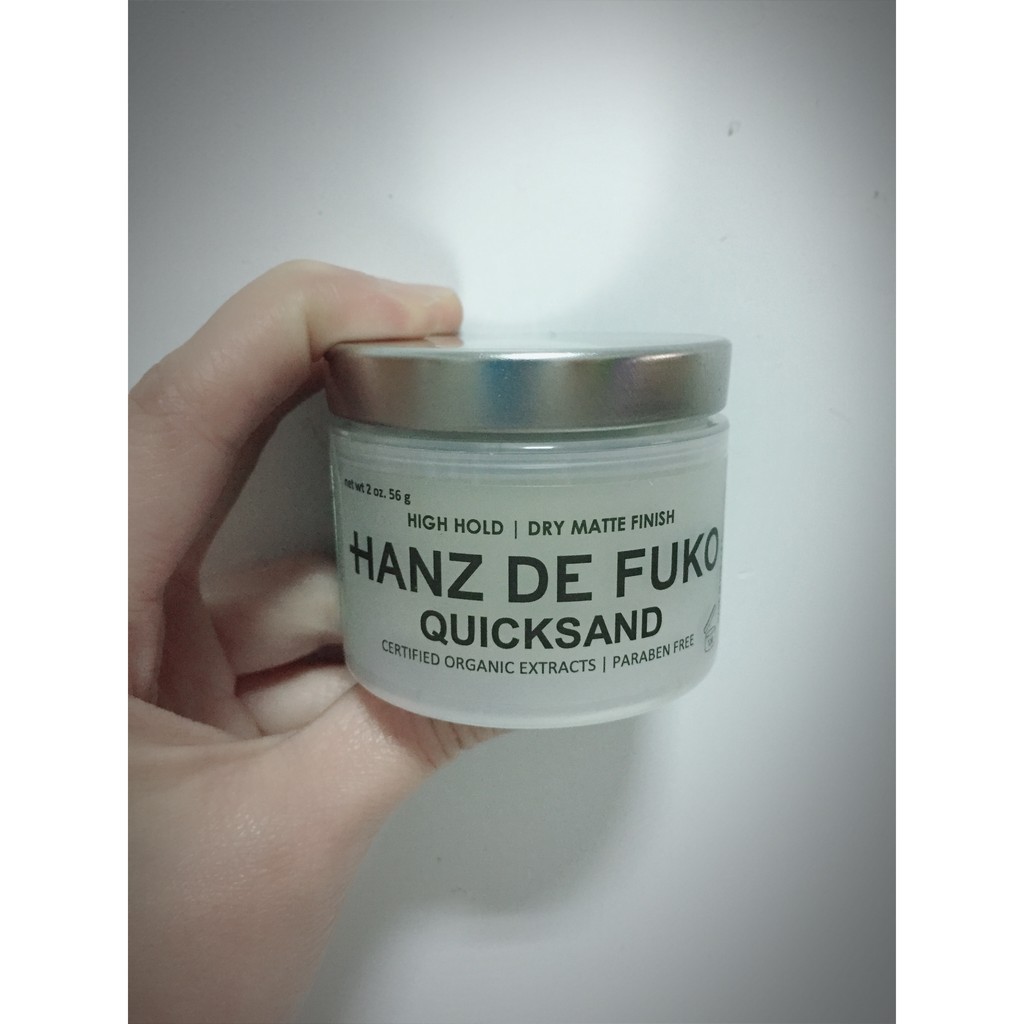 Hanz de Fuko Quicksand 天然有機髮泥（二手）