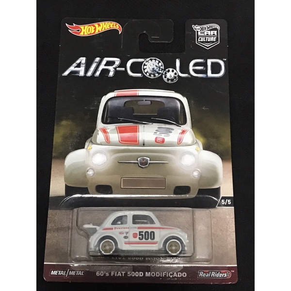 風火輪 hot wheels 60 飛雅特 fiat 500d modificado 精裝 膠胎