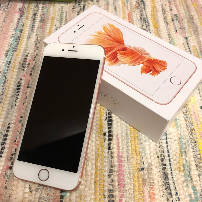 iPhone 6s 128g 玫瑰金 二手九成新 功能正常