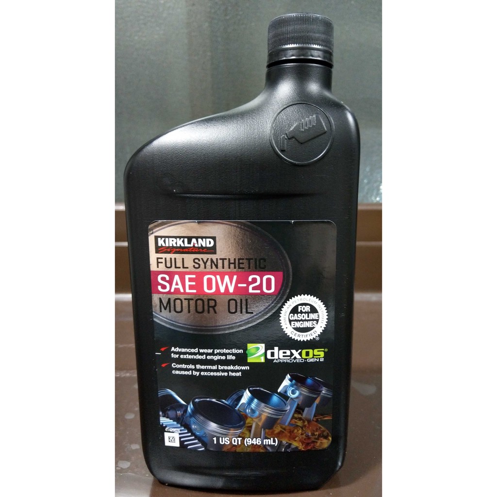 Kirkland Signature 0W20 Full Synthetic Motor Oil 1Quart,, 50 OFF