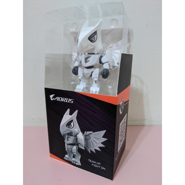 技嘉 GIGABYTE AORUS Chibi Figurine 機器人 模型 公仔 贈品