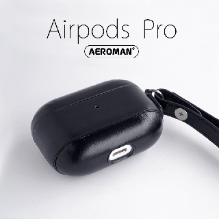 ICARER airpods pro 皮革保護套 防摔 手腕版 真皮 適用 apple airpods pro