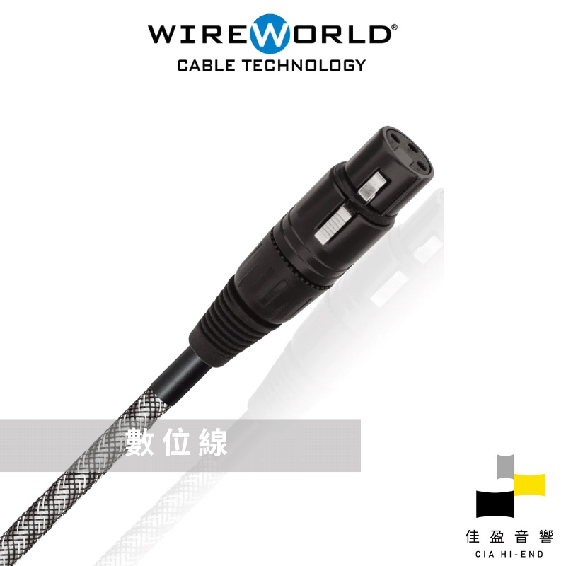 Wireworld Micro-Platinum Eclipse 8 XLR數位平衡線｜110Ω｜公司貨｜佳盈音響