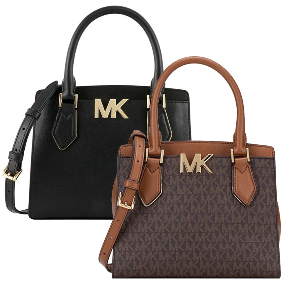 【Michael Kors】MOTT立體LOGO小款手提斜背包(四款)