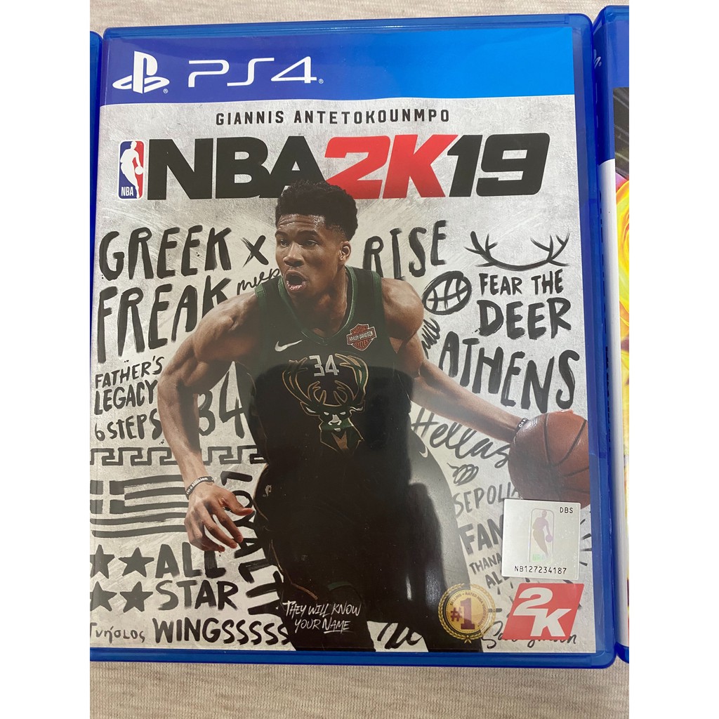 PS4遊戲片【NBA：2K19】
