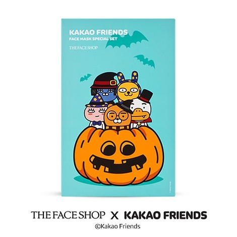 CB現貨⚡️3片99【the face shop】KAKAO FRIENDS 萬聖節面膜 20g