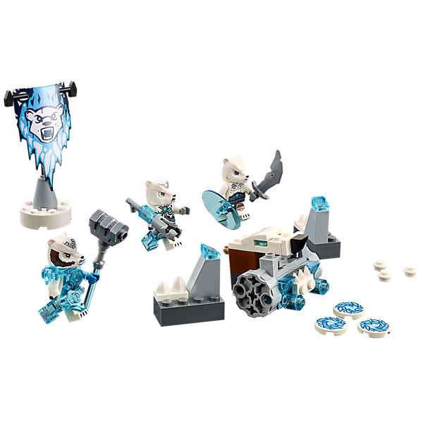 LEGO 樂高 CHIMA 系列 神獸傳奇系列 70230 冰熊部落套裝 無盒