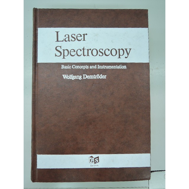 [阿維的書店303]  Laser Spectroscopy | Wolfgang Demtröder