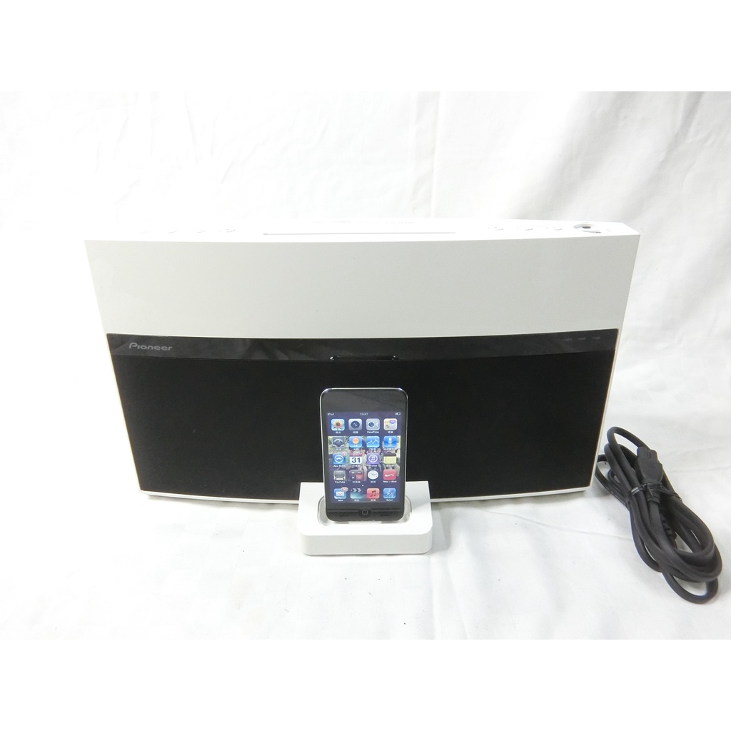 xx 二手 APPLE iPod TOUCH 4 32GB A1367+Pioneer播放座喇叭