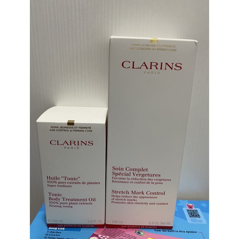 Clarins克蘭詩*遠百購入*全新公司貨*身體調和油*宛若新生除紋霜