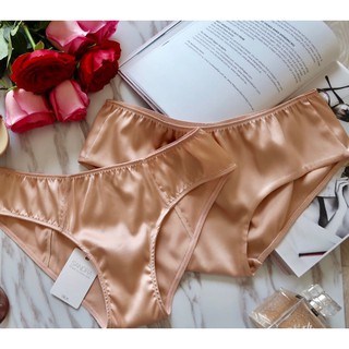 【Sandrasilk】珊卓蠶絲❤臺灣製造❤經典蠶絲舒適透氣中腰內褲