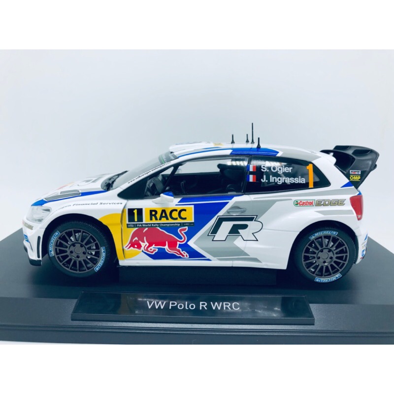 《匯車館》🔥1/18 NOREV POLO R WRC 福斯 VW #1 2014年世界拉力賽車冠軍模型