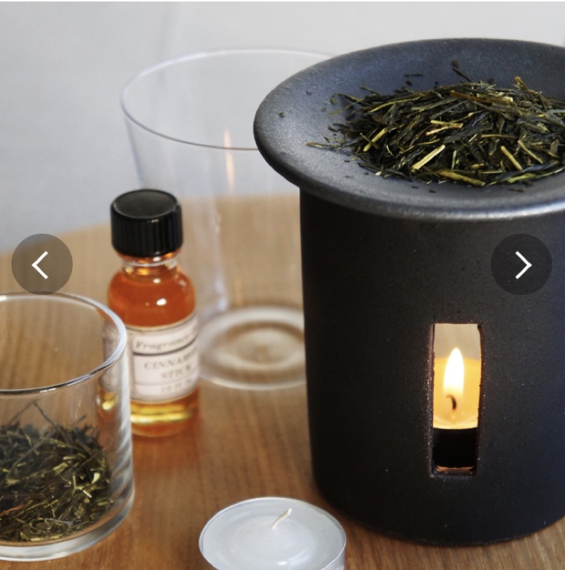 日本直郵 Saliu茶香爐 Sanoka 茶香爐 美濃白川茶 Kakuyama陶瓷廠 日本製造 蝦皮購物