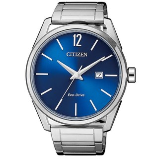 CITIZEN 星辰錶 BM7411-83L 光動能沉穩品味都會腕錶 /藍面 42mm