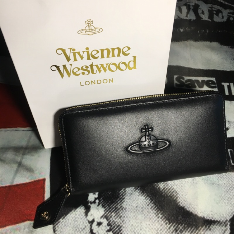 🖤 現貨 Vivienne Westwood 薇薇安魏斯伍德 羊皮長夾 短夾 皮夾 土星錢包 錢包 長夾 短夾