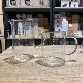 【沐湛伍零貳】MZ 刻度玻璃量杯 耐熱玻璃 加厚 透明刻度 計量杯 手沖下壺 刻度壺 咖啡壺 350cc 500cc