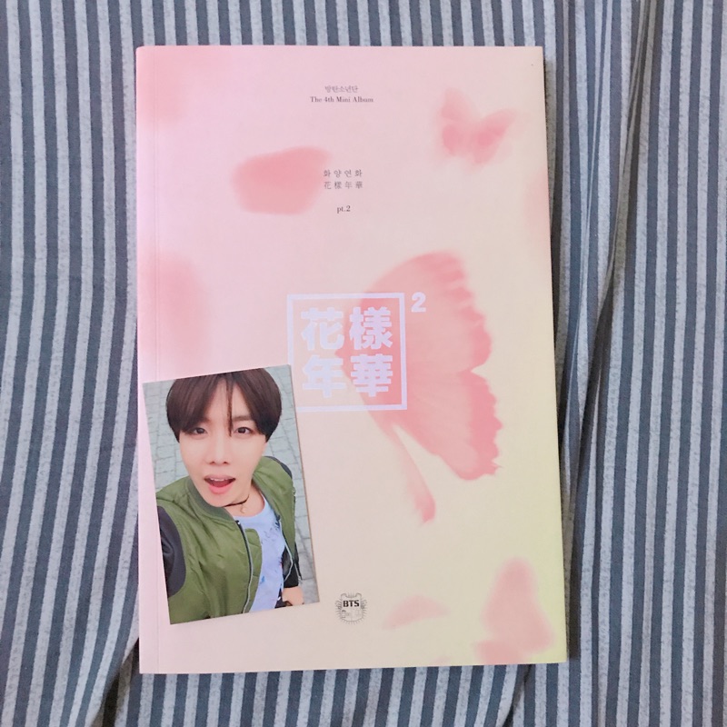 Bts 專輯 花樣年華pt 2 粉版 小卡 J Hope 蝦皮購物