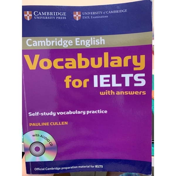 雅思官方字彙加強書Cambridge Vocabulary for IELTS Intermediate