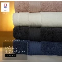 日本直送 日本製 今治認證毛巾 hartwell 飯店式蓬鬆大浴巾 極簡素色風 付掛勾