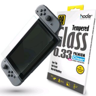 hoda【任天堂Switch】全透明高透光9H鋼化玻璃保護貼