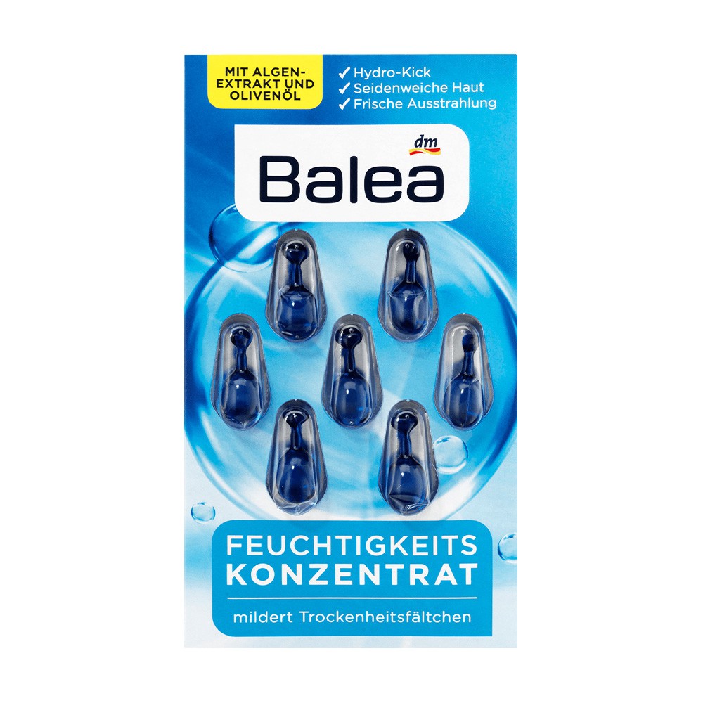 德國 Balea 芭樂雅 海藻保濕精華球 7st / DM (DM517) 精華膠囊 時空膠囊
