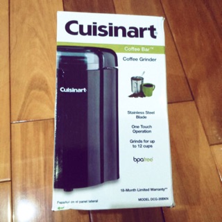 美膳雅 cuisinart DCG-20BKN 咖啡豆 磨豆機 研磨 咖啡