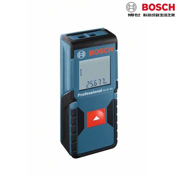 【含稅店】BOSCH博世 夯活動 GLM 30 雷射測距儀GLM 30 紅外線 測量儀 電子尺 30米 限時活動