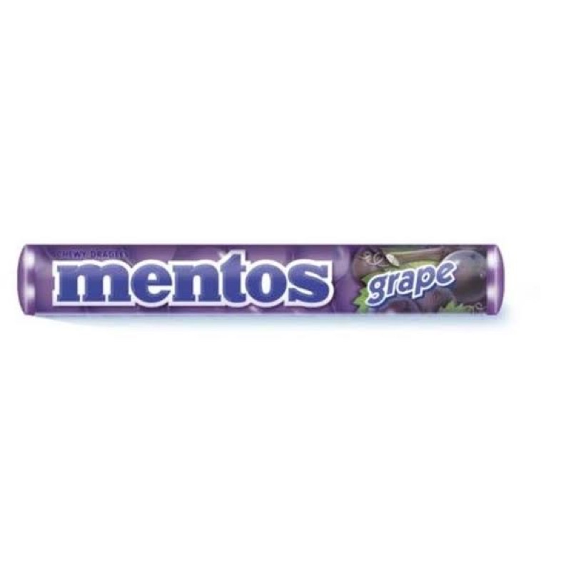 【現貨】mentos 曼陀珠 葡萄/七彩霓虹/薄荷/綜合水果