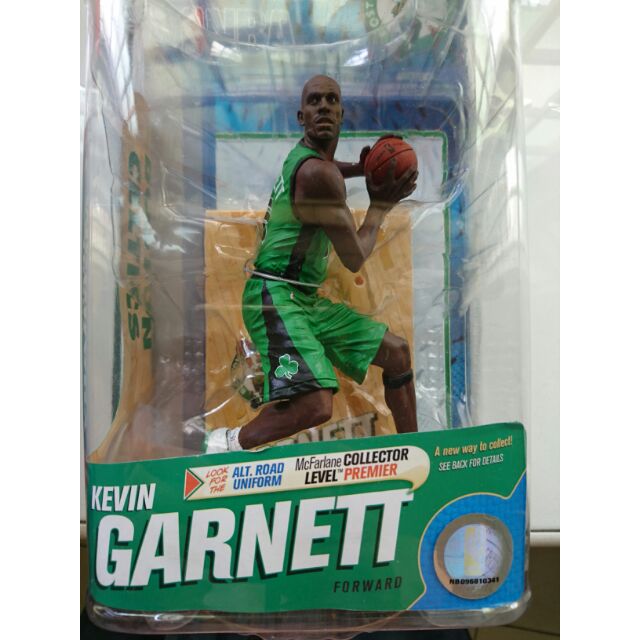 McFarlane 麥法蘭 NBA 18代 賈奈特 Kevin Garnett 稀有紀念版 (全球限量3000隻)