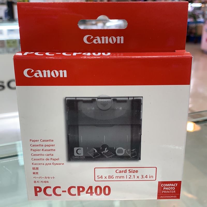 咪咪3C 開發票台灣公司貨CANON PCC-CP400 2x3紙匣 印相機專用 KC36IP KC18IF 用