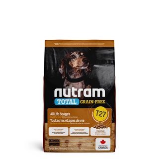 Nutram紐頓 - T27無榖挑嘴全齡迷你犬(火雞+雞肉) 5.4KG