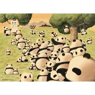 台旺文創 YUJI HASEGAWA 檢查視力的熊貓們 520片 拼圖總動員