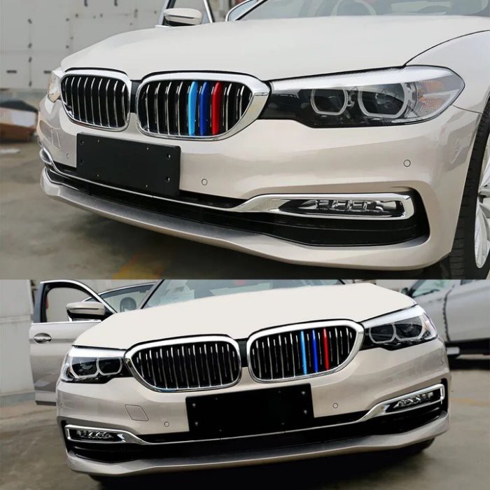 BMW 新大5系列 G30 G31 三色飾條 520d 520i 530i 卡扣 2020-2021大改款不能使用