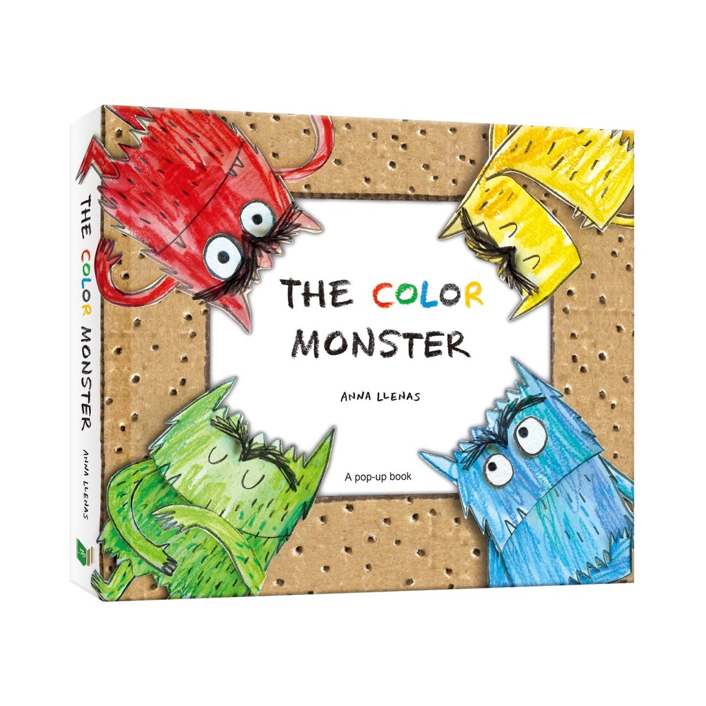 華碩文化 THE COLOR MONSTER(立體書)[免運費]