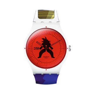 【SWATCH】七龍珠Z聯名錶 貝吉塔 Vegeta 達爾 NewGent (41mm) 瑞士錶 手錶 SUOZ348