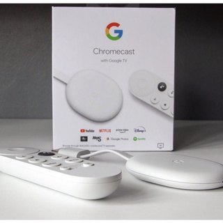 預購丨Chromecast Google TV 第四代 串流播放器 4K HDR 電視棒