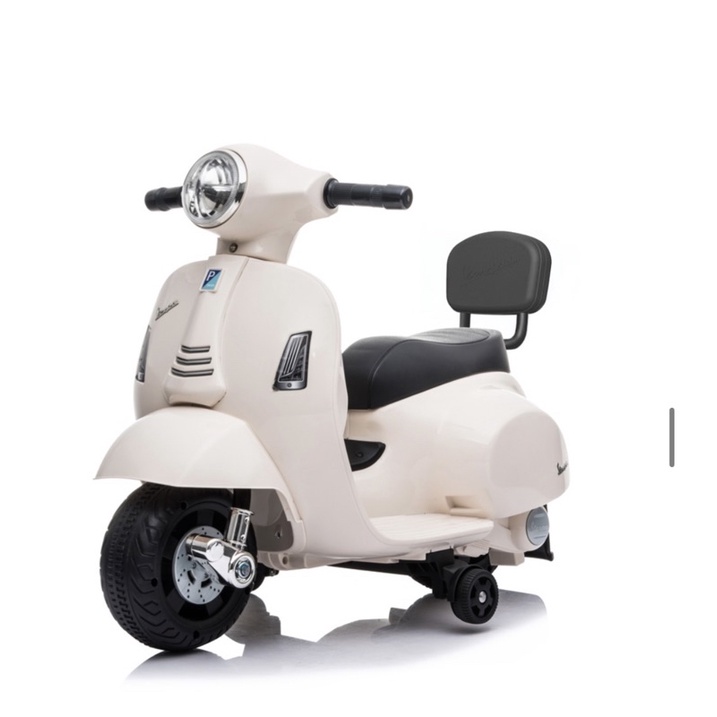 ✨全新✨ Vespa 偉士牌 電動車 兒童電動車 電動摩托車 白