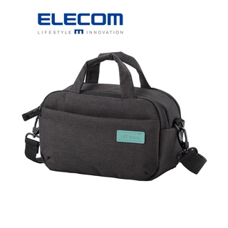 【日本ELECOM】OT相機收納側揹包 黑