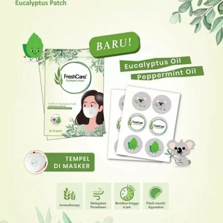 FreshCare Eucalyptus Patch Aromatherapy Tempel Masker isi 12